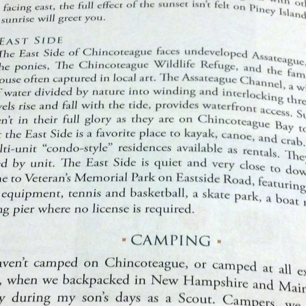 Book Sale! 3 for $10! Travel / Parks & Campgrounds, Chinocoteague & Assateague